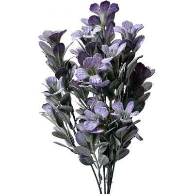 Umělá rostlina modro-fialový hořec – 35 cm