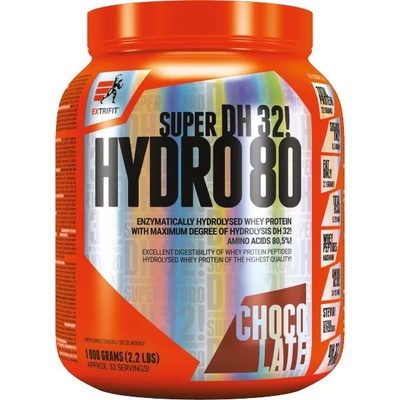 Extrifit Super Hydro 80 DH32 1000 g čokoláda
