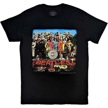 The Beatles Vintage Sgt Pepper Black 2XL Риза (BEATTEE08MB05)