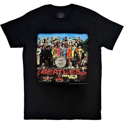 The Beatles Vintage Sgt Pepper Black 2XL Риза (BEATTEE08MB05)