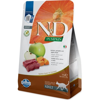 N&D CAT GF P adult venison apple 300 g