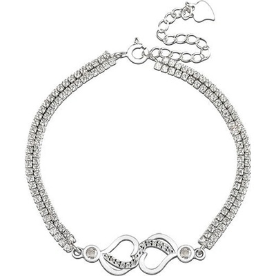 Mabell dámský stříbrný náramek ADALYN CZ221MSB0222C45