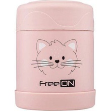 Freeon Termoska na jídlo 350 ml Kitty pink