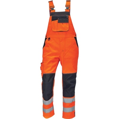 KNOX Knoxfield HV FL290 náprs.nohavice žltá/oranžová