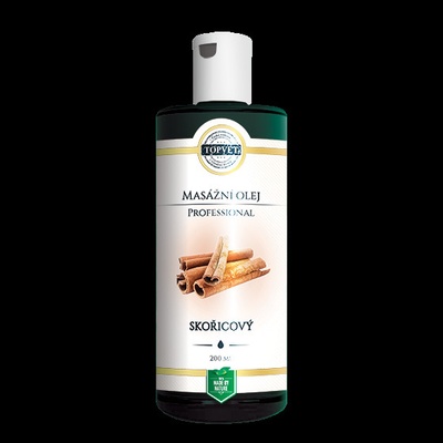 Green idea Professional skořicový masážny olej 200 ml