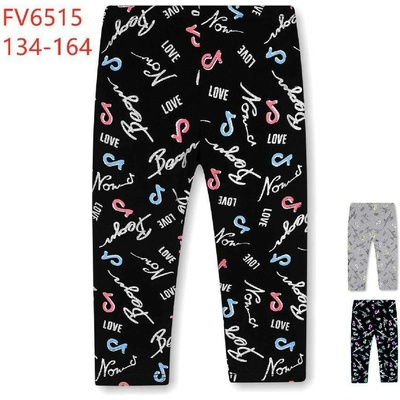 Kugo FV 6515 dívčí 3/4 legíny