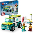 Stavebnice LEGO® LEGO® City 60403 Sanitka a snowboardista