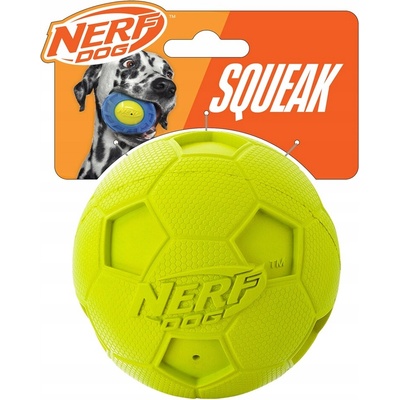 Nerf Dog míček gumová pískací míček 10 cm