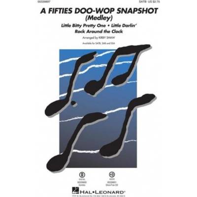 A Fifties Doo-Wop Snapshot Medley noty pre zbor SATB