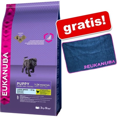 Eukanuba Puppy & Junior Lamb & Rice 12 kg