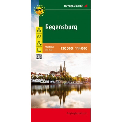 Regensburg, Stadtplan 1:10.000 / 1:14.000