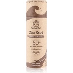 Suntribe Sports Zinc Stick минерална защитна пръчица за чувствителни места SPF 50 Cocoa Tint 30 гр