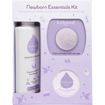 Kokoso Baby Newborn Essentials Kit подаръчен комплект за деца от раждането им