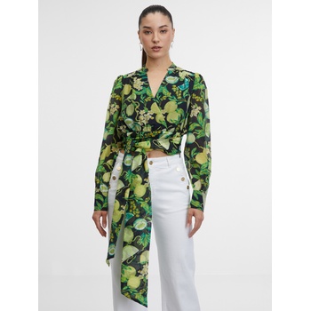 orsay Черно-жълта дамска блуза с десен ORSAY Orsay | Zelen | ЖЕНИ | S