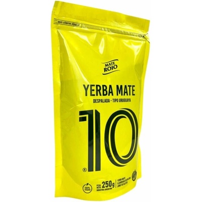 Mate Rojo Yerba Mate 10 Reserva Despalada Yellow 250 g