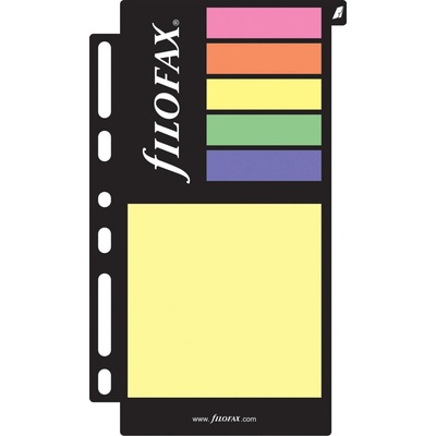 Filofax barevné lepící papírky (post-it)