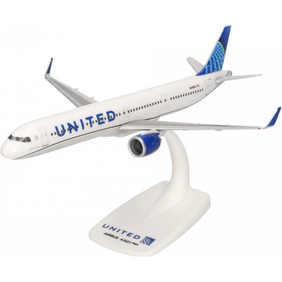 Herpa Airbus A321 271NX United Airlines 2019s Colors Snap Fit 1:200