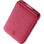 Cellularline Портативна батерия Cellularline - Glam, 10000 mAh, червена (14325)