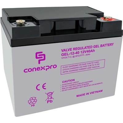 OEM Conexpro 12V 40Ah GEL-12-40