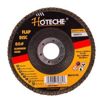 Hoteche Lamelový brusný kotouč 125 mm P80 HT550313