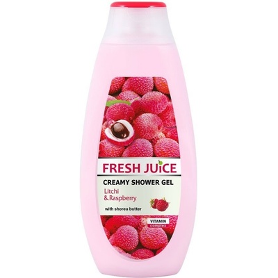Fresh Juice Litchi & Malina krémový sprchový gél 400 ml