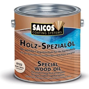 Saicos Special Wood Oil 0122 Бяло - Екстериорно масло (7036)