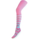 New Baby bavlnené pančucháčky ružové little bear Ružová