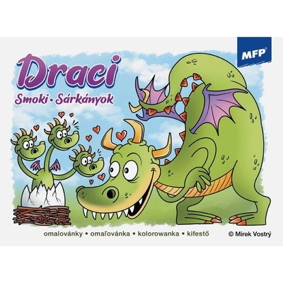 MFP Paper Omalovánky MFP A5 Draci