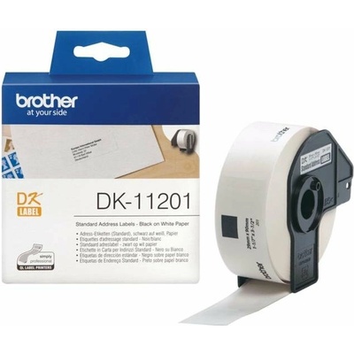 Brother DK-11201 29 x 90 mm adresné biele