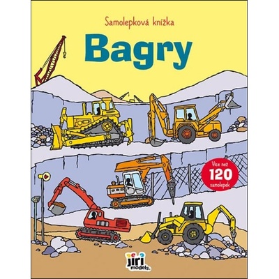 Jiri Models samolepkový sešit bagry 4174-8