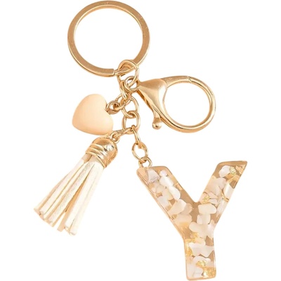 HARAHU Ключодържател Азбука - y / Бяла kp37821 (37821)