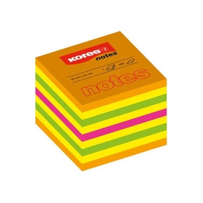 Kores Samolepicí bloček Kores Cubo - 50 x 50 mm / 400 lístků