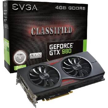 EVGA GeForce GTX 980 Classified ACX 2.0 4GB GDDR5 256bit (04G-P4-3988-KR)