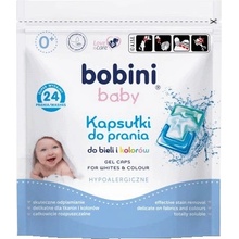 Bobini kapsle BABY 0+ na bílé i barevné prádlo 24 PD