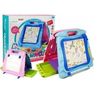 LEAN Toys Double-sided drawing board. Markers. Magnets
