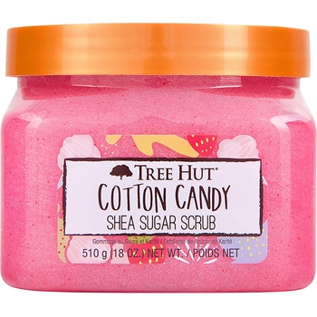 Tree Hut Shea Sugar Scrub Cotton Candy Ексфолиант за тяло дамски 510gr