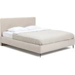 Bonami Бежово тапицирано двойно легло с включена подматрачна рамка 180x200 cm Noira Slim - Bonami Selection (1756698)