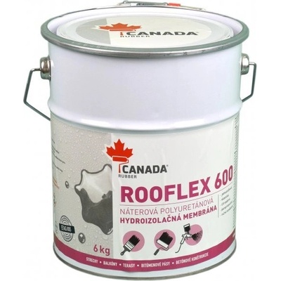 Canada rubber ROOFLEX 600 6kg - polyuretánová hydroizolačná membrána