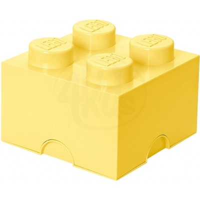 LEGO® Úložný box 25 x 25 x 18 cm světle žlutá – Hledejceny.cz