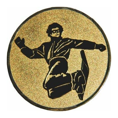 D1-A128 Emblém pr.25mm SNOWBOARD