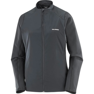 Salomon Дамско яке за бягане Salomon Women's Mountain Flex Hybrid Jacket Running jacket - Deep Black (128-0620-0113)