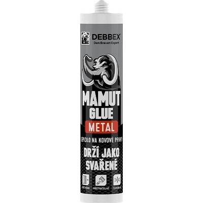 Den Braven - MAMUT GLUE High Tack vysokopevnostní lepidlo 290ml - metal DEBBEX 51915DBX