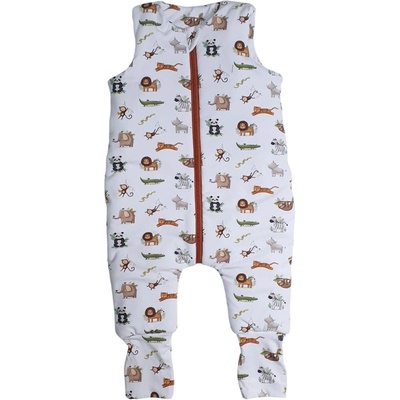 ESITO Spací pytel s nohavicemi ZOO bílá – Sleviste.cz