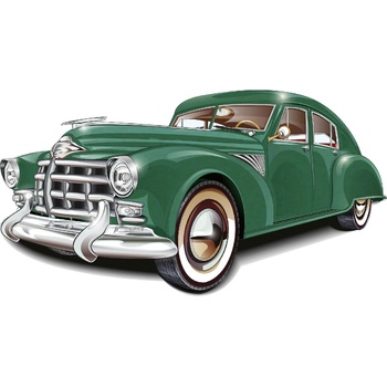 DIMEX ART s. r. o Флизелинов фототапет зелена ретро кола 375 x 250 см