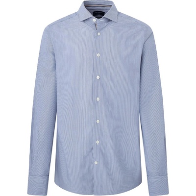 Hackett Риза с дълъг ръкав Hackett HM309661 Long Sleeve Shirt - Blue