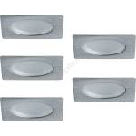 Paulmann 93587 - К-кт 5xLED/0, 4W Лампа за вграждане 12V/230V 2700K (W0534)