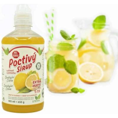 CukrStop Sirup osvěžující Citron 650 g