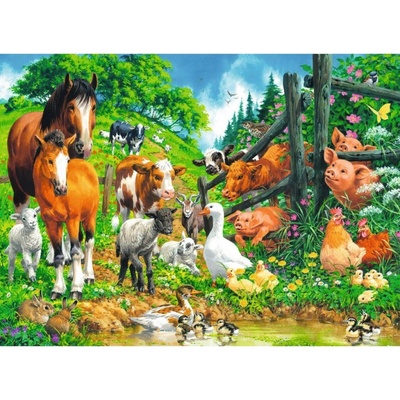 Ravensburger Zvířata spolu 100 dílků