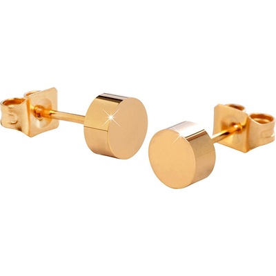 Troli oceľové náušnice kôstky KE-005