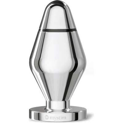 Mystim Big John L Butt Plug kovový anální kolík pro elektrosex 13 x 6,5 cm – Zbozi.Blesk.cz